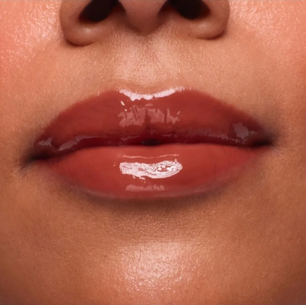 Stila CINNAMON Plumping Lip Glaze Hydration Shine Mint Flavor NIB